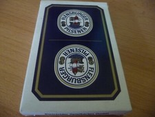 Skatspiel mit Werbung Flensburger Pilsener