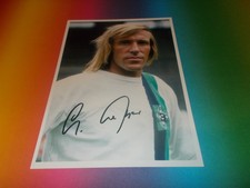 Günter Netzer Borussia Möchengladbach DFB signiert signed  Autogramm 20x28 Foto