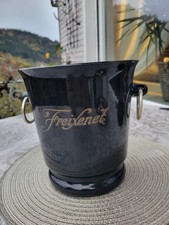 Freixenet Sektkühler Sektkübel Schwarz mit Gold