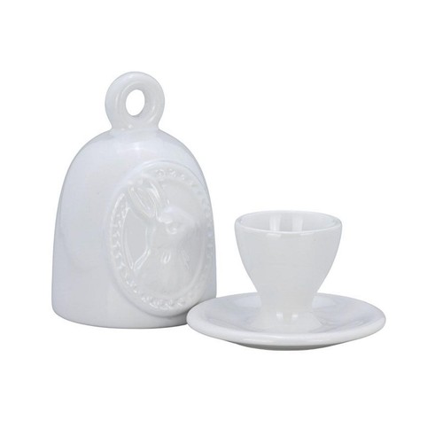 Porzellan eierbecher haube - eierbecher,