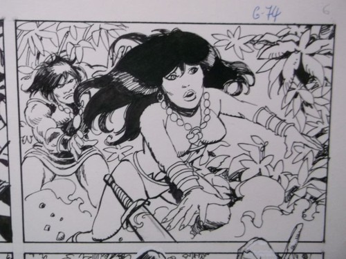 Comic originalzeichnung manos - comic,