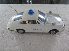 Blechspielzeug Blechauto Polizei Porsche 911 912 ASC Oldtimer Sammler