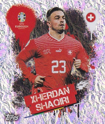 Topps uefa euro 2024 sticker - topps,