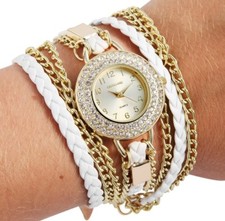 Damenuhr Armbanduhr Gold