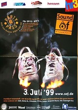 SOUND OF FRANKFURT 1999 - orig. Concert Poster - Konzert Plakat - A1 - F/U 1200