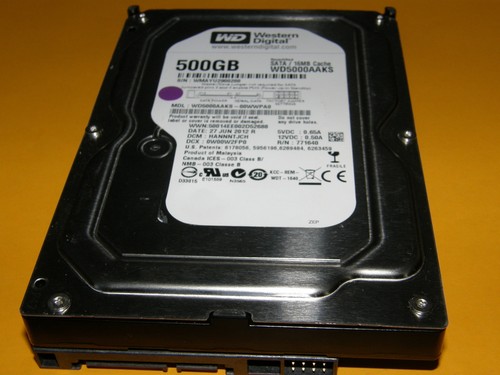 500gb western digital - western,