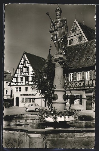 Ansichtskarte öhringen - ansichtskarte,