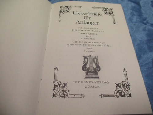 Liebesbriefe für anfänger - liebesbriefe,