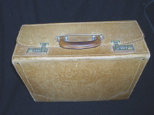 ~70er Natur-Lederkoffer PRESTO