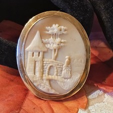 Kamee Schale 19. Jh. "Rebecca