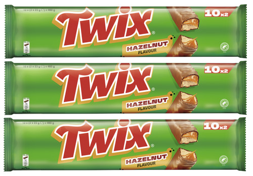Twix haselnuss 10x46g - 3x,