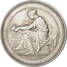 Frankreich medal second - frankreich,, medal,