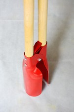 Lochspaten - Handbagger  Erdlochausheber  Pfosten Schaufel Grabespaten  Pflanzen