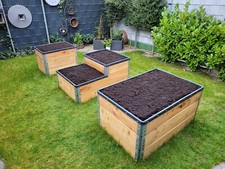 Lieferung möglich  Palettenrahmen Blumen - Hochbeet Rahmen Palettenaufsatz NEU !