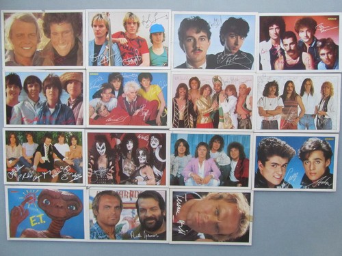 Bravo autogrammkarten set - (set,