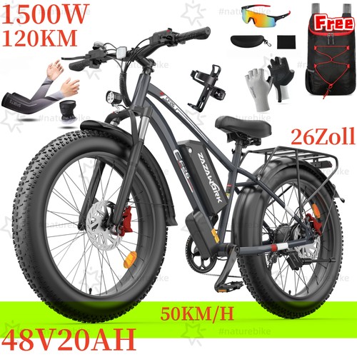 Zazawork elektrofahrrad - zazawork, 26*4"
