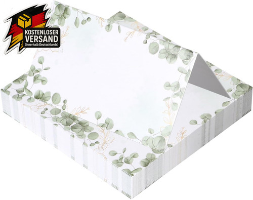 Stück tischkarten hochzeit - 50,