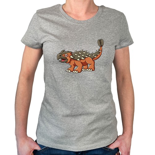 Damen shirt ankylosaurus - t-shirt,