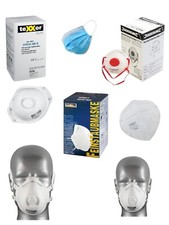TECTOR Feinstaubmaske FFP2 FFP3 Ventil Atemschutz Staubmaske Atemschutzmaske