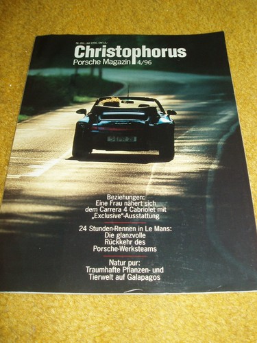 Porsche magazin christophorus - porsche,