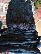 Lace Garn schwarz 2134 g Wolle / Poly für Strickmaschine