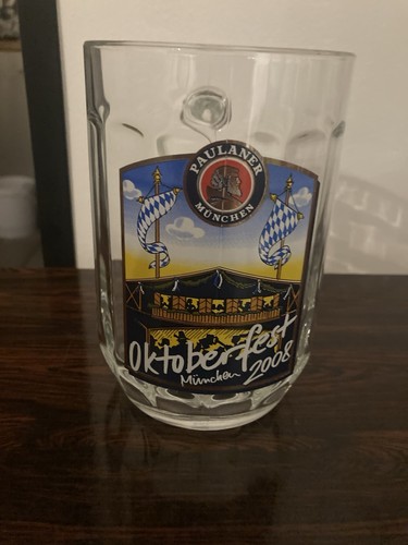 Bierglas glaskrug paulaner - bierglas,
