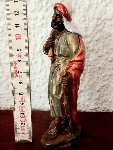Krippenfigur kameltreiber - ,