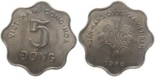 Süd Vietnam - 5 Dong 1966 -