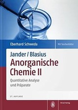 Jander/Blasius, Anorganische