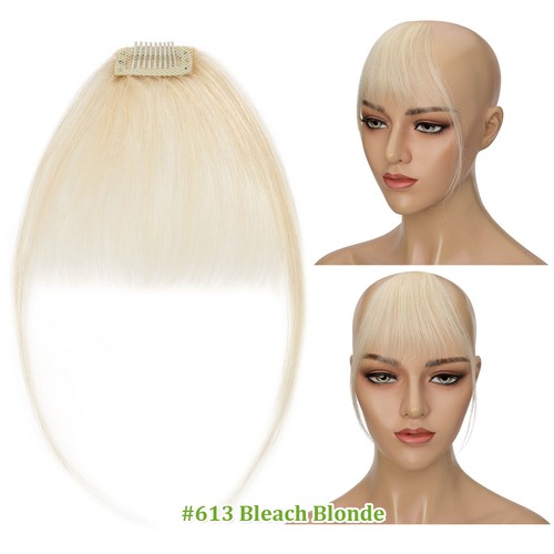 Damen echthaar pony luft bangs - echthaar,