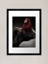 nacht.stille Framed Art Print