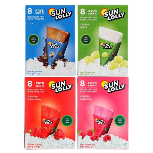 Sun lolly wassereis - lolly, stk