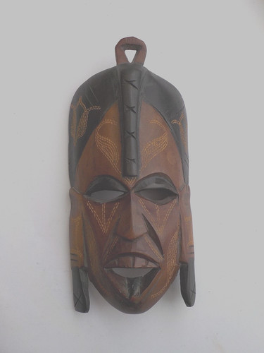 Massai holzmaske jambo - massai,