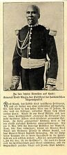 Haiti-Unruhen General Nord Alexis Historische Aufnahme von 1908