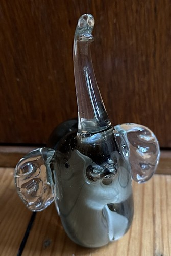 Murano glas elefant italien - murano,