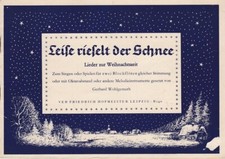 Leise rieselt der Schnee