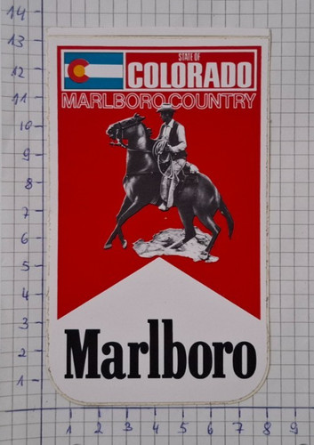 Aufkleber marlboro state - aufkleber, "marlboro