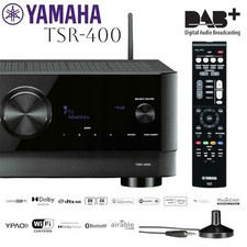 YAMAHA TSR-400 Network Receiver DAB+ WLAN WiFi Bluetooth AirPlay2 HDR10+ eARC