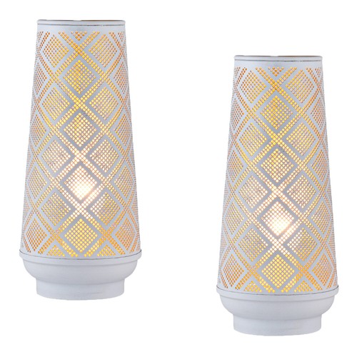 2er set boho deko - set, stehlampe