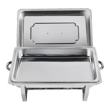 Chafing Dish Speisenwärmer Buffet Bankett Catering Warmhaltebehälter Edelstahl -