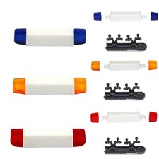 Leuchtbalken Warnbalken Lichtbalken Rundumleuchte EU Light old II weiss 1:43