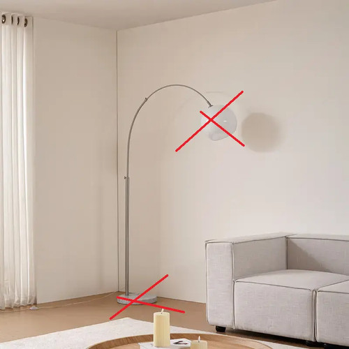 Lindby bogenleuchte stehlampe - bogenleuchte,