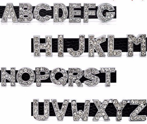 Strass buchstaben silber - buchstaben,