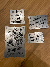 Quadschilder Raptor 700 660