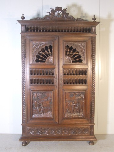 1665 antiker prunkschrank - 1665,
