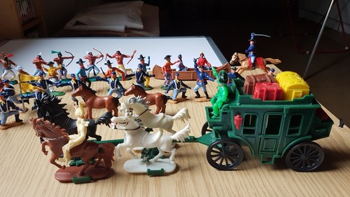 Timpo toys westernfiguren - timpo,