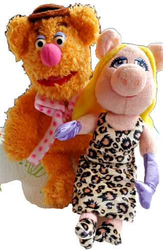 Muppets set fozzie bär heunec - bär,