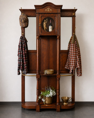 Antike jugendstil garderobe - antike,