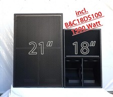 18" Bass Horn Subwoofer mit