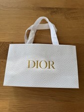 Dior Geschenktüte Weiß 22x12